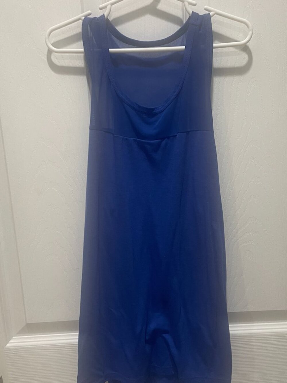 Royal blue tank top